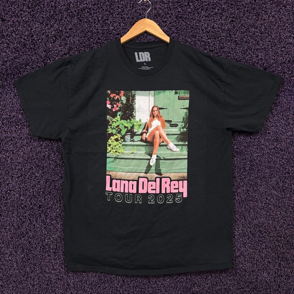 Lana Del Rey The Right Person Will Stay Tour T-Shirt Size Extra Large